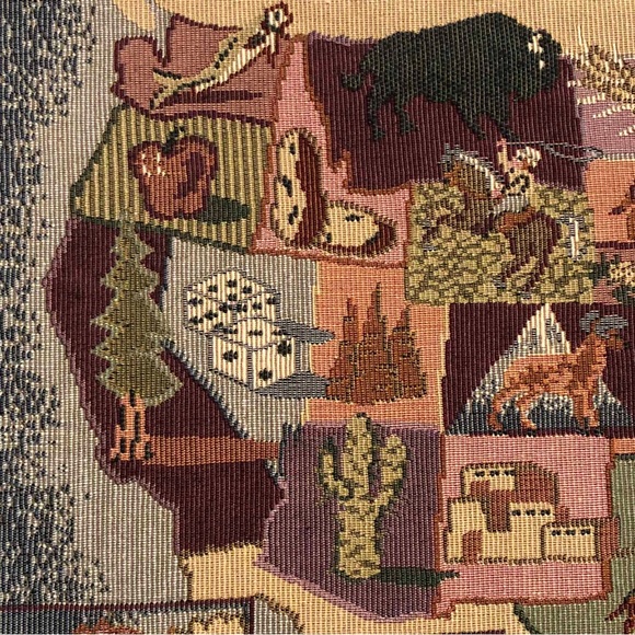 Tapestry - USA Map - Ready to hang - Picture 2 of 7